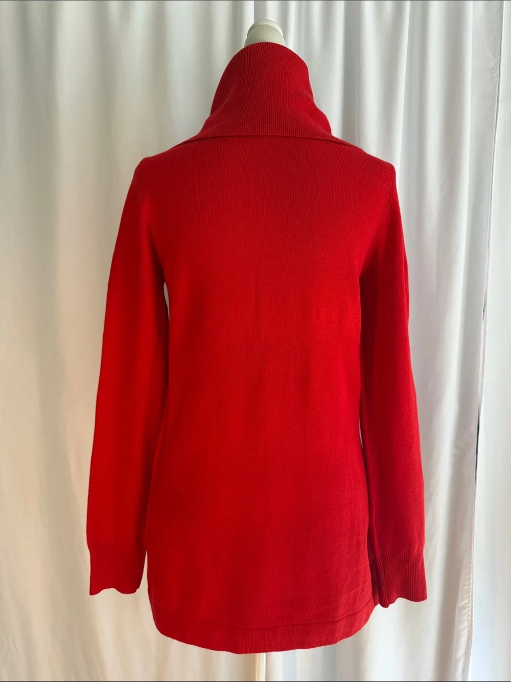 French Connection Red Cowl Neck Sweater